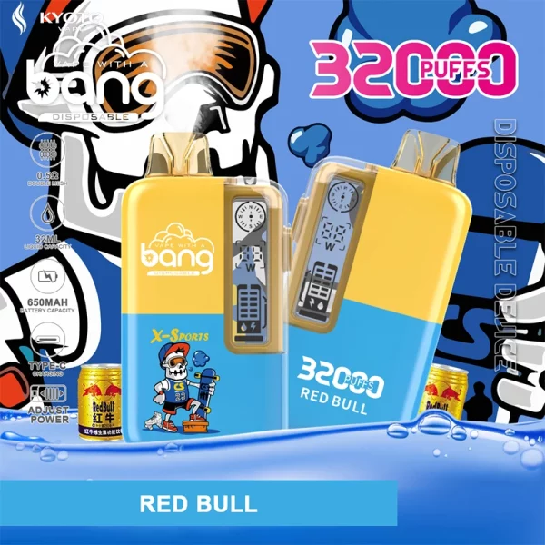 BANG 32000 使い捨てベイプ red bull