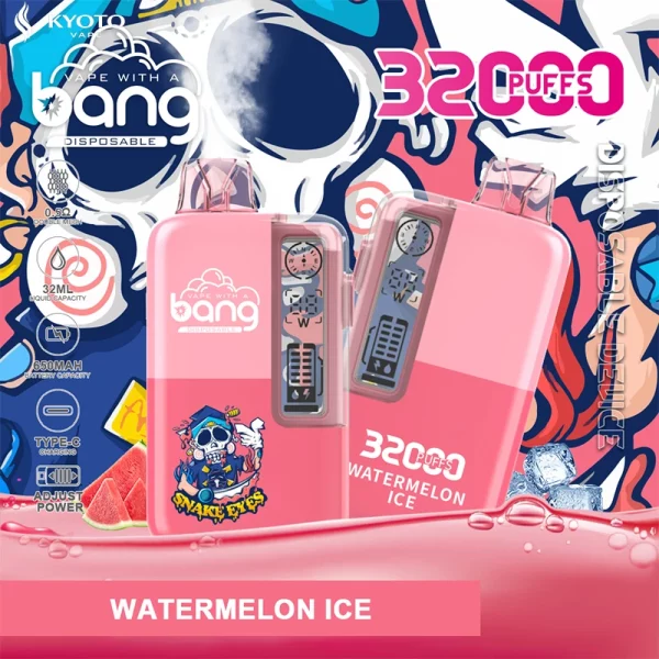 BANG 32000 使い捨てベイプ watermelon ice