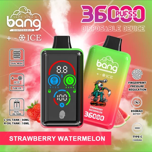 BANG 36000 Ice レベル36Kパフ 使い捨てベイプ
