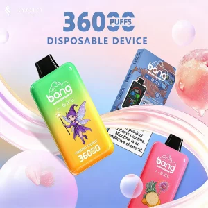 BANG 36000 Ice レベル36Kパフ 使い捨てベイプ