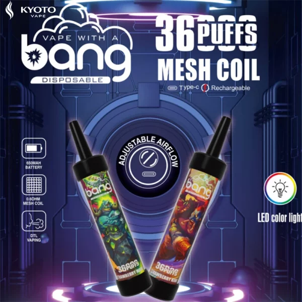 BANG 36000 Puffs 使い捨てVAPE