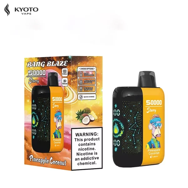 BANG Blaze Starry 50000パフ pineapple coconut