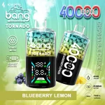 BANG Tornado 40000パフ 使い捨てベイプ blueberry lemon