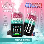 BANG Tornado 40000パフ 使い捨てベイプ triple berry