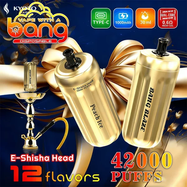 Bang Blaze 42000 Puffs 使い捨てVAPE Bang Blaze 42000 Puffs 使い捨てVAPE