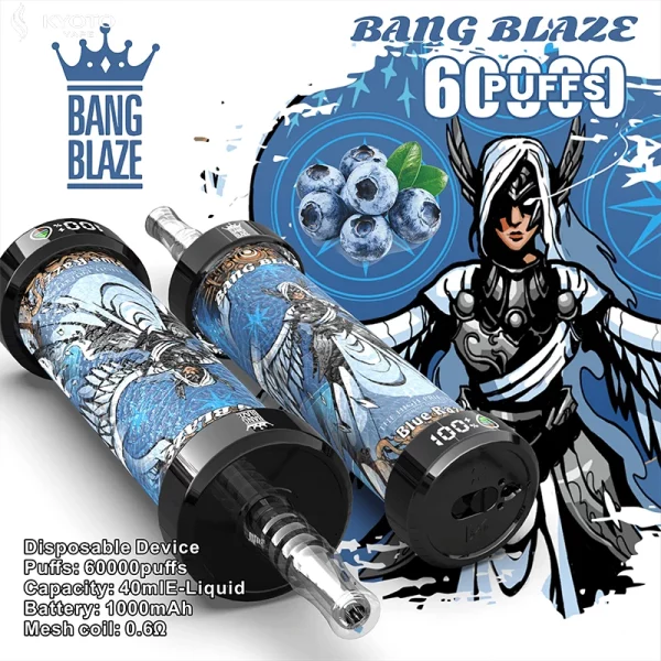 Bang Blaze 60000 blue razz