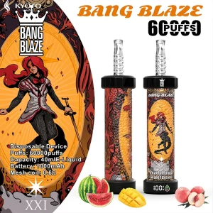 Bang Blaze 60000パフ 使い捨て充電式電子タバコ