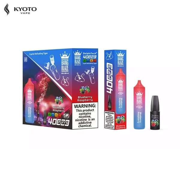 Bang Blaze Shisha 40000 Blueberry Raspberry