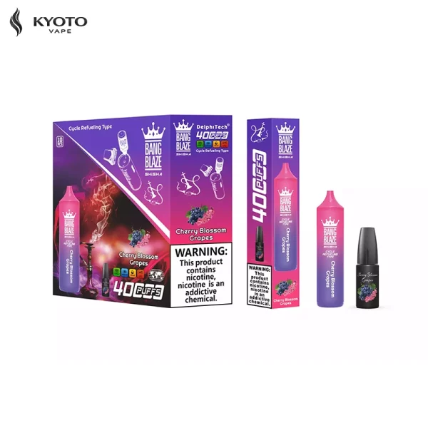Bang Blaze Shisha 40000 Cherry Blossom Grapes