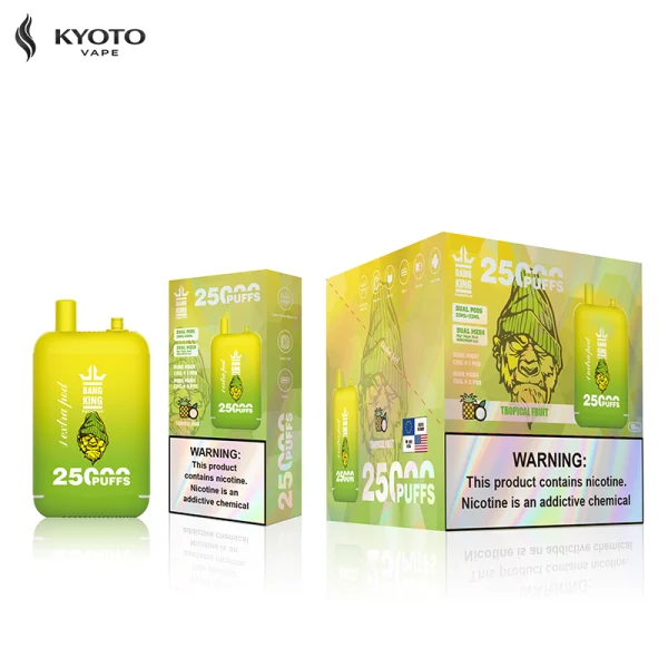Bang King 25000 使い捨て電子タバコ tropical fruit