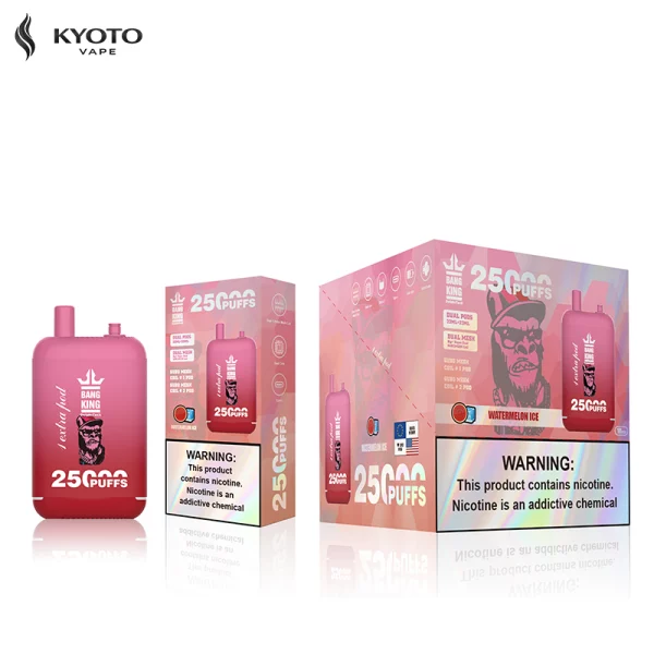 Bang King 25000 使い捨て電子タバコ watermelon ice