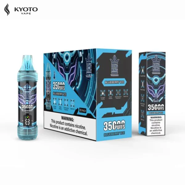 Bang King 35000 使い捨てVAPE blueberry ice