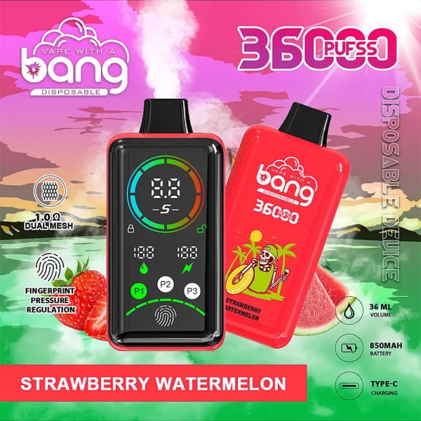 Bang King 36000 strawberry watermelon
