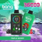 Bang King 36000 triple berry