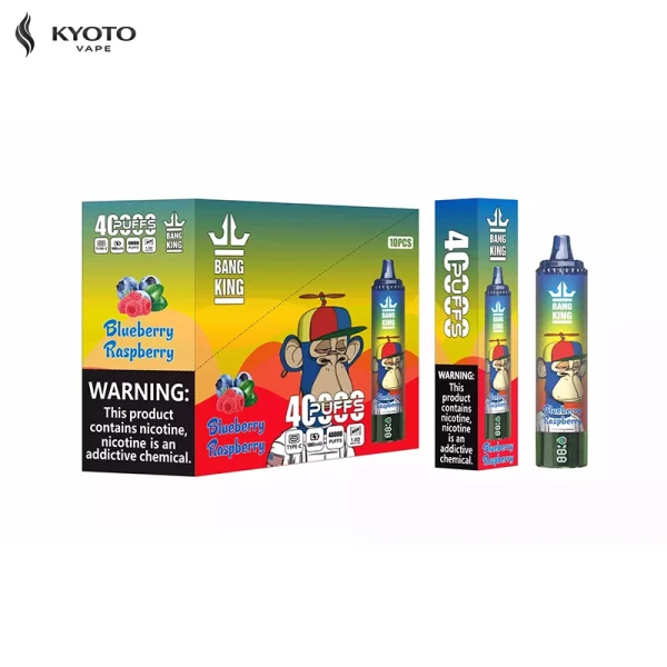 Bang King 40000 Blueberry Raspberry