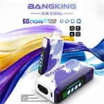 Bang King 60000 パフ 使い捨てベープ grape ice