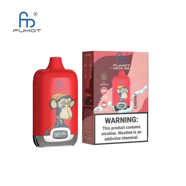 Fumot Digital Box 12000 Puffs cherry