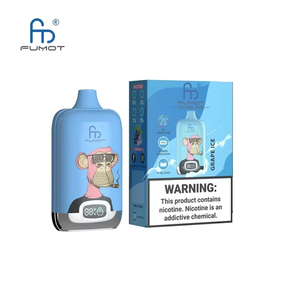 Fumot Digital Box 12000 Puffs grape ice