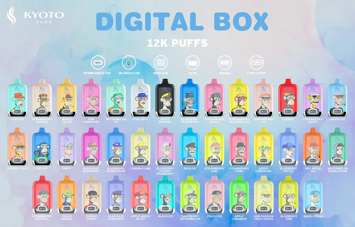 Fumot Digital Box 12000 Puffs