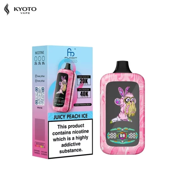 Fumot Digital Monkey 40000パフ juicy peach ice