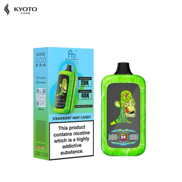 Fumot Digital Monkey 40000パフ strawberry mint candy