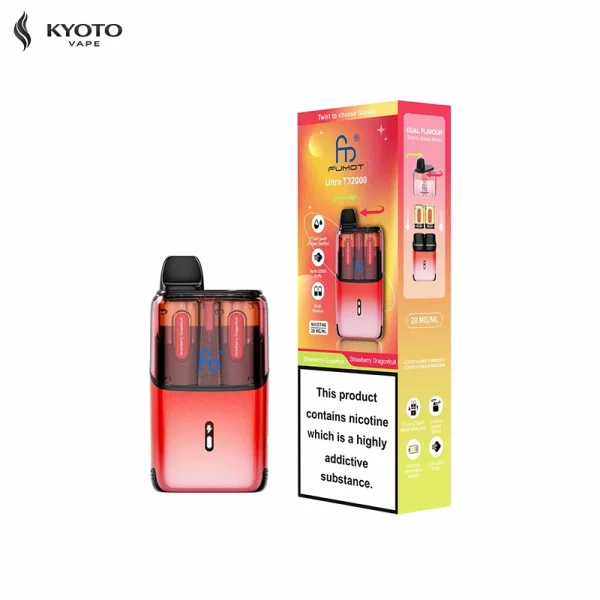 Fumot RandM ウルトラ T32000 strawberry grapefruit&strawberry dragonfruit