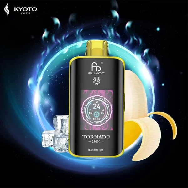 Fumot Tornado 25000パフ banana ice