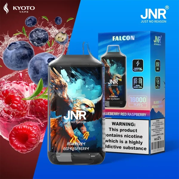 JNR Falcon 16000パフ blueberry red raspberry