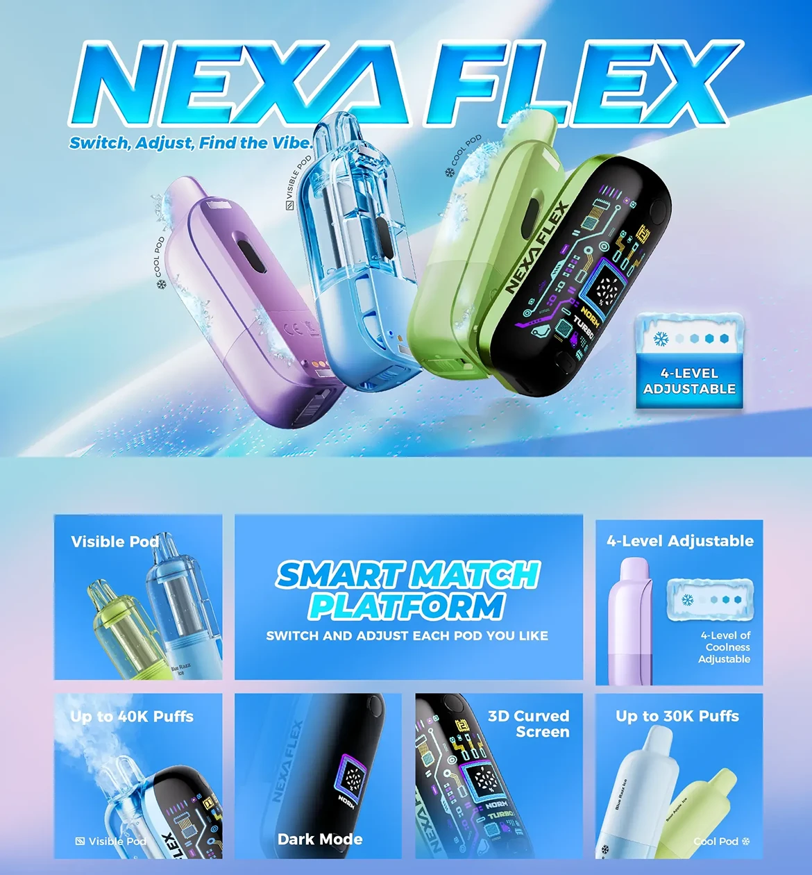 Nexa Flex 40000 Puffs