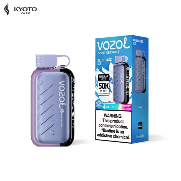 Vozol Gear Ice & Sweet 50000 blue razz ice