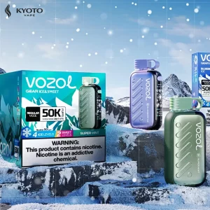 Vozol Gear Ice & Sweet 50000パフ 使い捨て電子タバコ