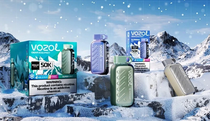 Vozol Gear Ice & Sweet 50K パフ 使い捨て電子タバコ