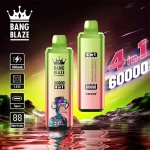 Bang Blaze 60000 strawberry watermelon kiwi passion fruit guava mango ice watermelon sour peach