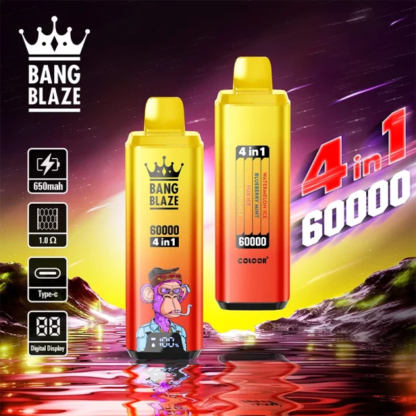 Bang Blaze 60000 watermelon ice blueberry mint fuii ice lime romance