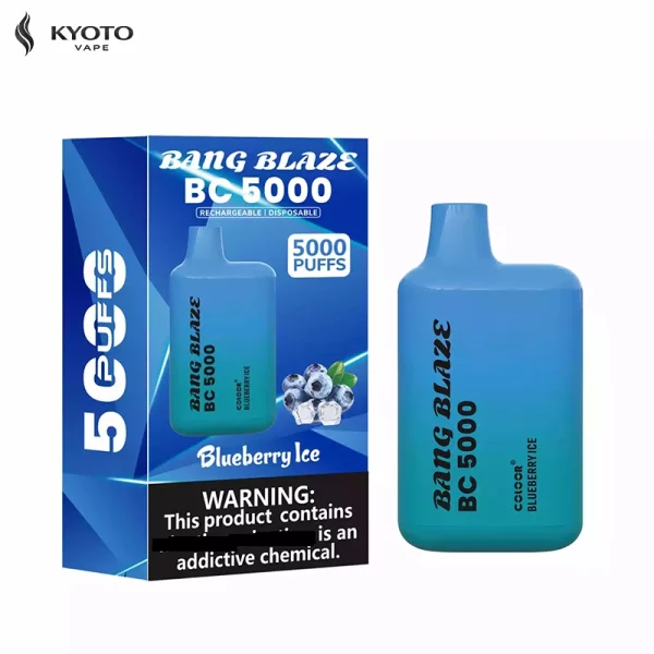 Bang Blaze BC5000 blueberry ice