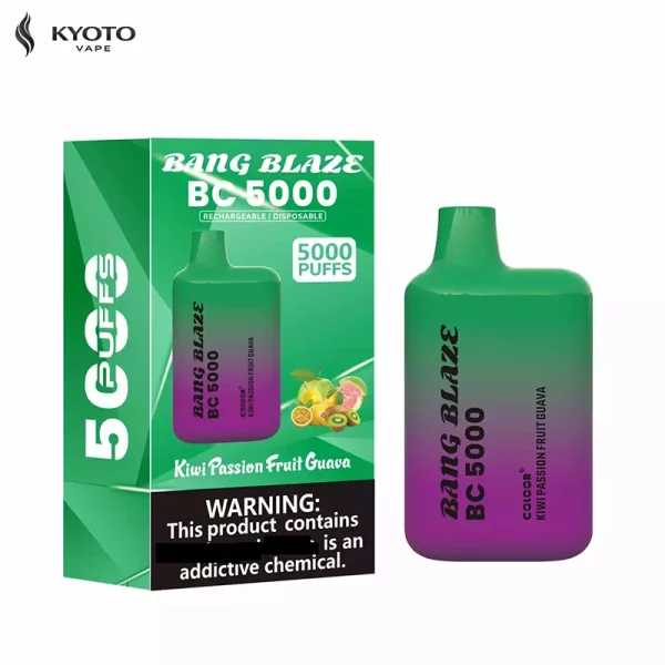 Bang Blaze BC5000 kiwi passion fruit guava