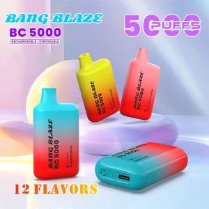 Bang Blaze BC5000 パフ 使い捨て電子タバコ