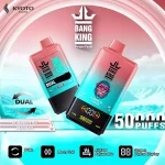 Bang King 50000 Puffs blueberry ice peach ice
