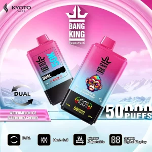 Bang King 50000 Puffs watermelon blueberry cherry