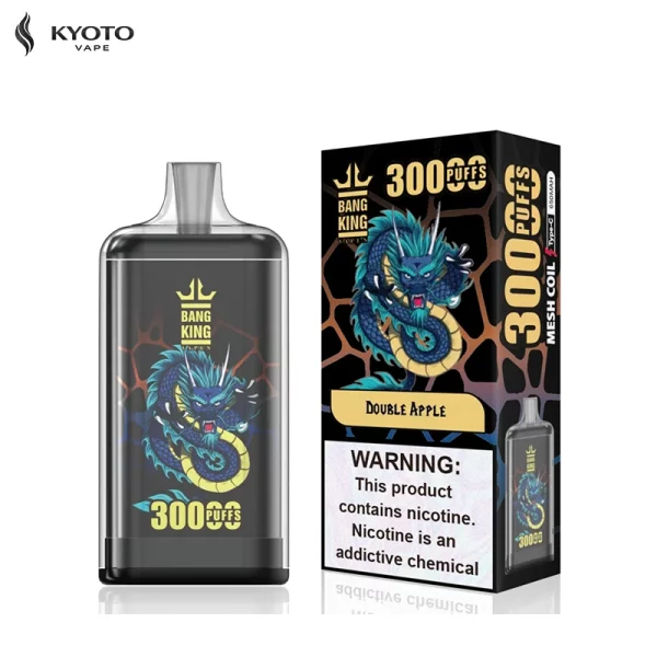 Bang King Crystal 30000 Puffs double apple