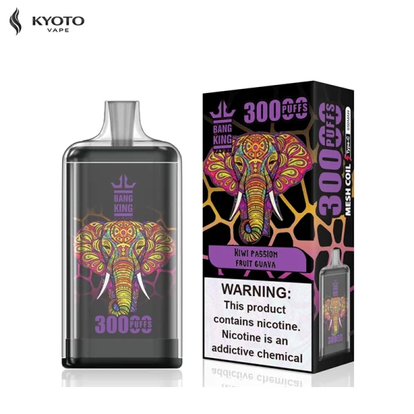 Bang King Crystal 30000 Puffs kiwi passion fruit guava