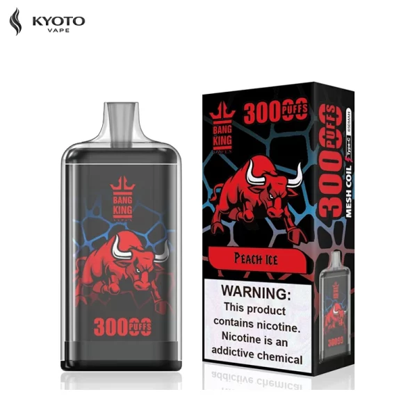 Bang King Crystal 30000 Puffs peach ice