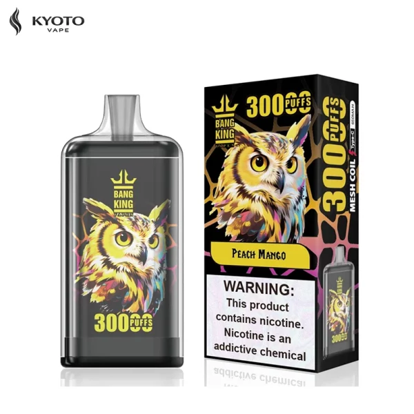Bang King Crystal 30000 Puffs peach mango