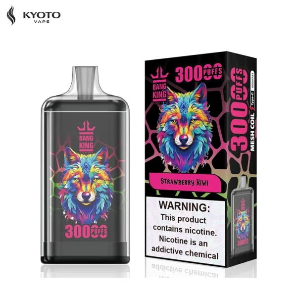 Bang King Crystal 30000 Puffs strawberry kiwi