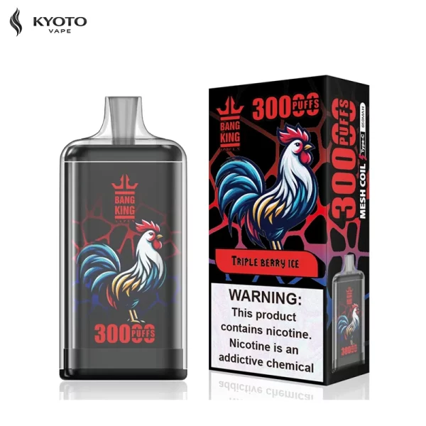 Bang King Crystal 30000 Puffs triple berry ice