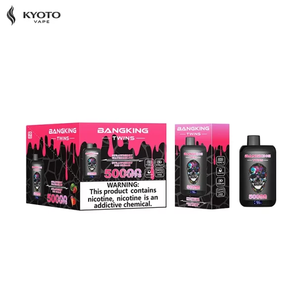 Bang King Twins 50000 Puffs 使い捨てベイプ（10本入）