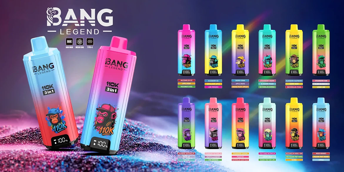 Bang Legend 110K 3in1 使い捨て電子タバコ