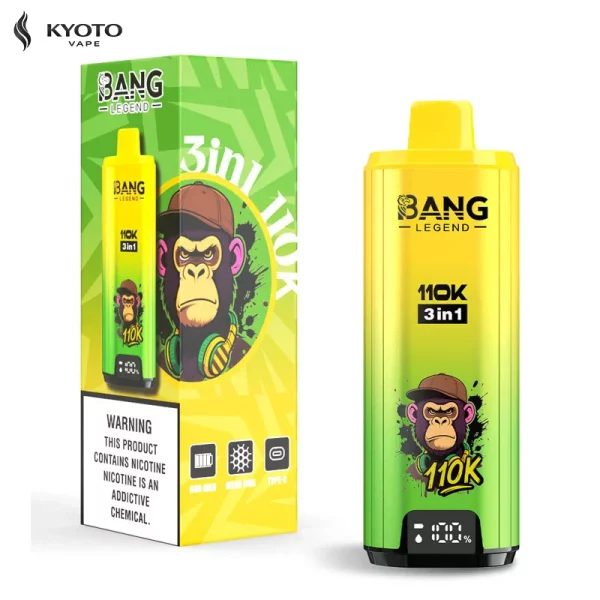 Bang Legend 110K blueberry raspberry gummy bear watermelon pitaya