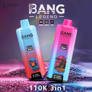 Bang Legend 110K パフ 3in1 使い捨て電子タバコ