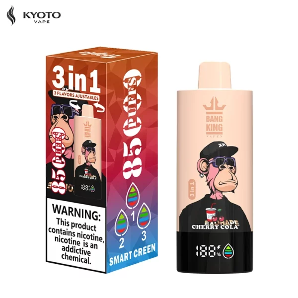 bang king 85000 puffs cola ice mr blue cherry cola